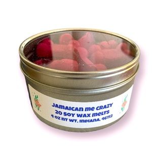 20 Highly Scented Wax Melts- Jamaican me crazy